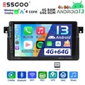 Android 13 Apple Carplay Autoradio GPS RDS WiFi Für BMW 3er E46 M3 Rover 75 MGZT