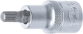 BGS Bit-Einsatz | Antrieb Innenvierkant 12,5 mm (1/2") | Innenvielzahn (für X...