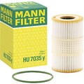 Ölfilter MANN-FILTER HU 7035 y Filtereinsatz für AUDI A4 Avant (8K5, B8)