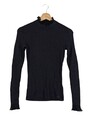 TED BAKER Langarm-Bluse Damen Bluse Gr. DE 32 schwarz Casual-Look