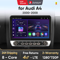 8-Kern Android Carplay Autoradio Für Audi A4 S4 RS4 00-2009 GPS Nav WIFI BT DAB+