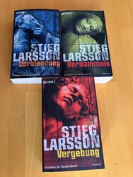 Stieg Larsson - Verblendung Verdammnis Vergebung - alle 3 Bände