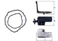 MAHLE Hydraulikfilter Automatikgetriebe HX 192D Filtereinsatz für AUDI A4 B8 8K2