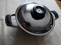 AMC Kochtopf 3,5Liter Starline mit Visiothermdeckel-auch Induktionsherd geeignet