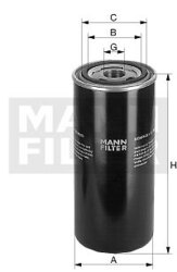 MANN-FILTER (W 1374/7) Ölfilter