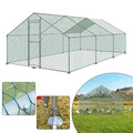 Hühnerstall Kleintierstall 3x6x2m Freigehege Hühnerhaus Freilauf Vogelkäfig Top