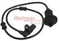 METZGER Sensor, Raddrehzahl 0900035 für MERCEDES-BENZ