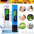 Digital Tester PH+TDS EC Wassertest Meter Messgerät Leitwertmessgerät 0-9990ppm.