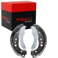 METZGER BREMSBACKEN 228,6mm HINTERACHSE PASSEND FÜR AUDI A1 SEAT ARONA IBIZA