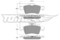 TOMEX Brakes Bremsbelagsatz Scheibenbremse TX 14-28 für MAX TOURNEO FOCUS FORD 3