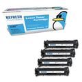 Refresh Patronen Ersatz Value Pack CB540-3A/125A Toner kompatibel mit HP