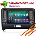 7" 8- Kern Android 9.0 Autoradio GPS Navi DVD 2 DIN SWC BT für AUDI TT MK2 DAB+
