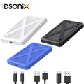Externes Festplattengehäuse 2,5 Zoll SATA USB3.0 für 9,5mm 7mm SSD / HDD Gehäuse