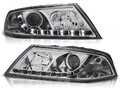 Xenon Scheinwerfer LED Tagfahrlicht Optik für Skoda Octavia 2 (1Z)  04-08 Chrom