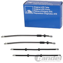 4xATE BREMSSCHLAUCH VORNE+HINTEN passend für MERCEDES M/GL-KLASSE W164 X164