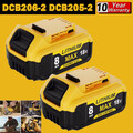2X 8,0 Ah 18V XR Li-Ion ErsatzAkku Für DeWalt DCB184 Akku DCB182 DCB185 DCB201