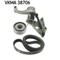 ORIGINAL® Skf VKMA 38706 Keilrippenriemensatz für Mini MINI MINI Cabriolet