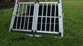 Hunde Käfig aus Aluminium mit Zwei Türen - Perfekt für zuhause oder unterwegs!