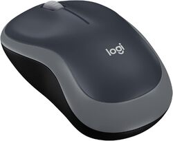 Logitech M185 Kabellose Maus grau 1000DPI 2,4 GHz mit USB-Nano-Empfänger
