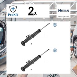 2x ORIGINAL® Meyle Stoßdämpfer Hinten für Mini One D One John Cooper Works