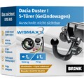 ANHÄNGERKUPPLUNG für Dacia Duster I 10-13 abnehmbar BRINK +13pol E-Satz ABE