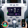 Silber Android 14 Autoradio Navi GPS für Opel Astra Corsa Vectra Antara Zafira B