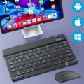 QWERTZ Bluetooth Tastatur Maus Für iPad 5/6/7/8/9/10th Gen Pro 11 Air 2 3 4 5 6
