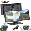 10" Autoradio Apple Carplay Android Auto FM Bluetooth Tragbarer Dashcam Monitor