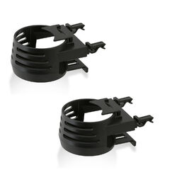 2X Auto Getränkehalter Made in Germany - Lüftungshalterung für Dosen und Becher 25 33 50 ml Dosen Halterung / Becherhalter / Made in DE