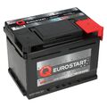 PKW Autobatterie 12 Volt 65Ah Eurostart SMF Starterbatterie ersetzt 55 63 64 Ah