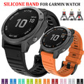 Silikon Armband Ersatz Für Garmin Fenix 7X 7 6X 6 5X Plus 3HR S70 Quick Fit Band