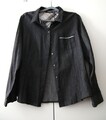 Bluse / Hemd in Jeansoptik von Fabiani, Gr. 48, grau, ungetragen