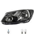 Scheinwerfer links Chrom H4/P21/5W für VW Caddy III Kombi 2KB inkl. Osram Lampen