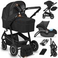LIONELO 💚 Kombi Kinderwagen 3in1 Bianka Babywanne Babyschale Autositz klappbar