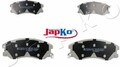 JAPKO 50W10 Bremsbelagsatz für Scheibenbremse Bremsbelagsatz Bremsbeläge 