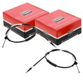 2X MAPCO HANDBREMSSEIL HINTEN LINKS+RECHTS passend für FIAT BRAVO STILO 