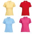 Poloshirt Polo Shirt Damen Kurzarm T-Shirt Business XS XL 2XL Neu Polohemd Basic