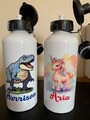 Kinder Wasser/Trinkflasche personalisiert.  Viele Designs oder individuelle Ima
