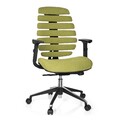 Bürostuhl Drehstuhl ergonomisch Schreibtischstuhl Chefsessel Stoff ERGO LINE II