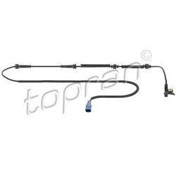 1x ORIGINAL® Topran Sensor, Raddrehzahl Vorne, Links, Rechts für Citroën C5
