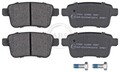 A.B.S. Bremsbelagsatz Scheibenbremse 37665 für MERCEDES RENAULT CITAN KANGOO 108