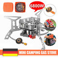 Mini Campingkocher Gaskocher Herd Gasherd Camping stove Outdoor faltbar 6800W DE