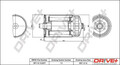 Kraftstofffilter Anschraubfilter DP1110.13.0277 Dr!ve+ für HYUNDAI KIA