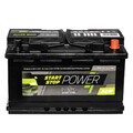 intAct 80Ah Start-Stop Power AGM800 AGM Autobatterie 12V 800A/EN startklar