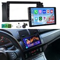 DAB+ 9" Android15 Für BMW 5er E39 X5 E53 E38 Autoradio Carplay GPS Navi WIFI 64G