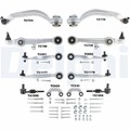 DELPHI Reparatursatz, Querlenker Mitte, Vorderachse, Vorne u.a. für AUDI, VW