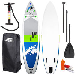 F2  Stand Up Paddling Board Line Up SUP B-Ware 10,5 Grün 2024 Stand Up Paddle