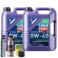 Motoröl 0W40 LIQUI MOLY Synthoil Energy 10L +MANN Ölfilter +Spülung +Cera Tec