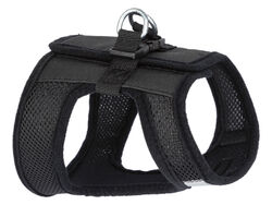 zoofari® Hundegeschirr, weiches Material, mit Fleecerand schwarz, XS B-Ware 