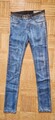 Diesel Jeans Jegging Gr 34 (W26) Blau Schwarz Super Slim